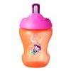 Tommee Tippee itatópohár - Straw Cup szívószálas 230 ml lányos baba kulacs