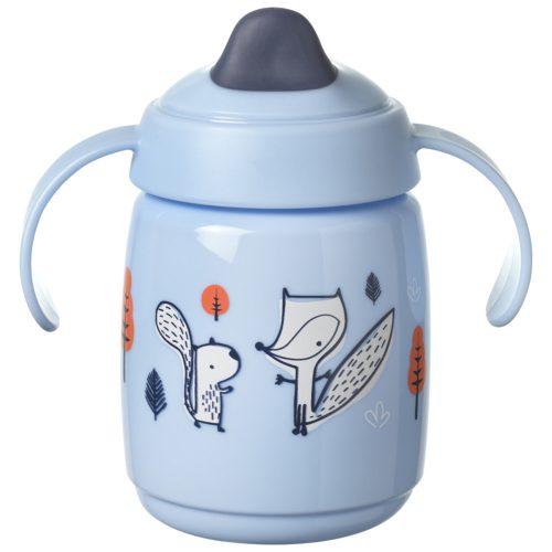 Tommee Tippee itatópohár - Superstar Training Sippee Cup csőrös 300ml 6hó kék baba kulacs